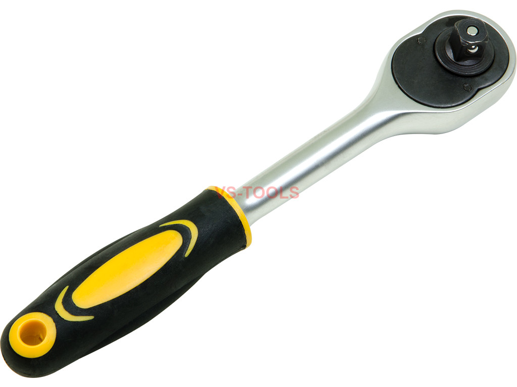 Tolsen Quick Release Reversible Socket Ratchet Wrench 3/8